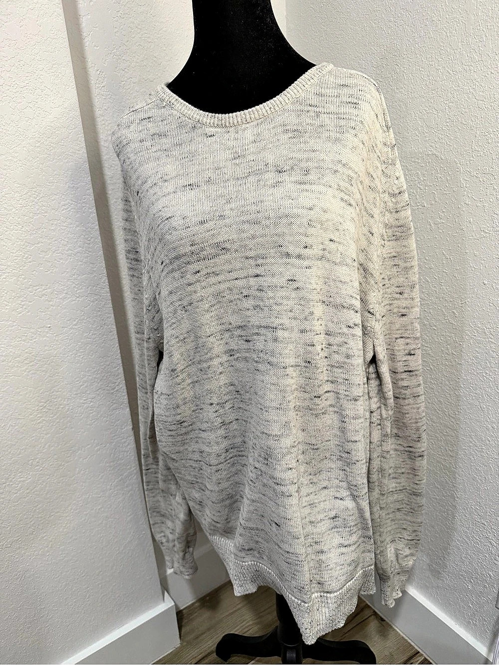 Women's Marled Crew Neck Sweater
